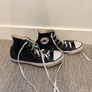 Converse Black High-Top Sneakers